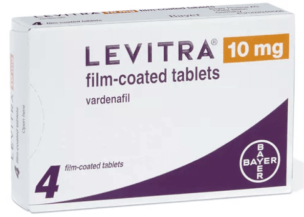 Vardenafil (generic Levitra®) 20mg box