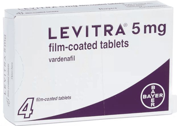 Vardenafil (generic Levitra®) 20mg blister pack