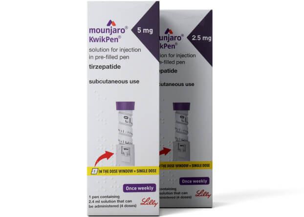 Mounjaro® Injectable Pen 5mg packaging
