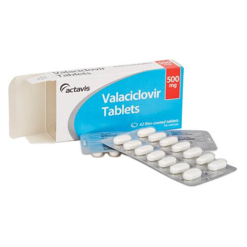 valacyclovir 500 mg tablet price